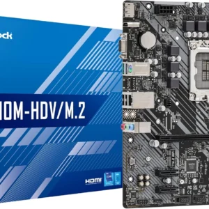 Custom Gaming Desktop PC ASRock H610M-HDV M.2 R2.0 Motherboard, Intel Core i5-12400F, 16GB/1TB SSD