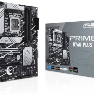 Custom Gaming Desktop PC, ASUS Prime B760-PLUS D4 Motherboard, Intel Core i7-12700, 32GB/500GB SSD + 1TB HDD