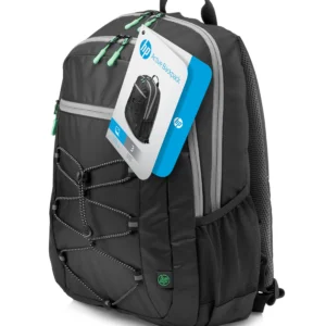 HP 15.6" Active Backpack - Black/Mint Green