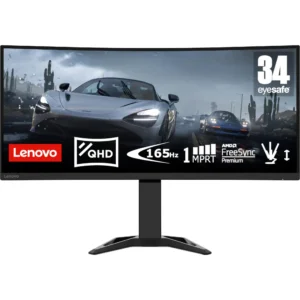 Lenovo G34w-30 34" UWQHD Curved Gaming Monitor