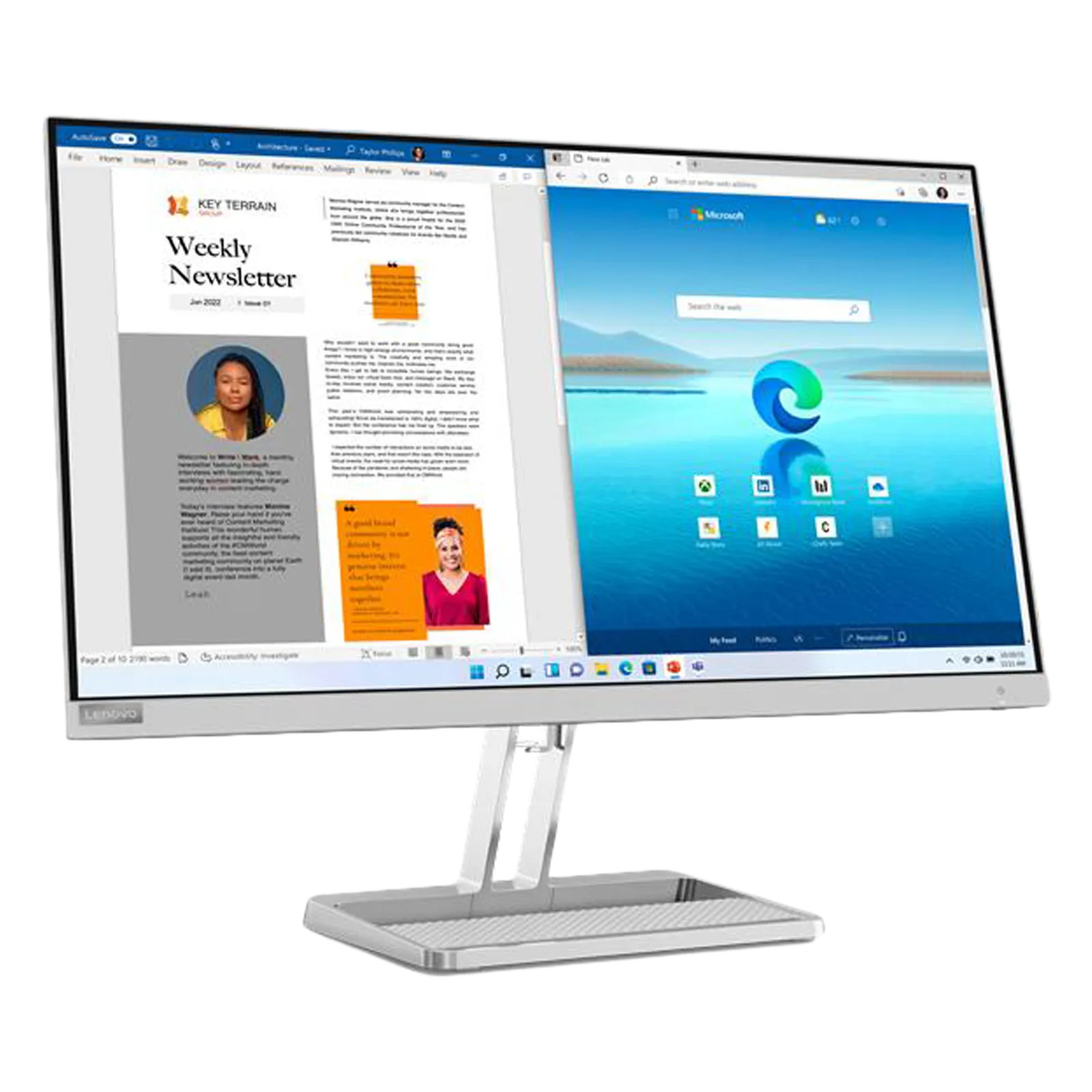 Lenovo L24i-4A 23.8 Monitor in Nairobi, Kenya 05